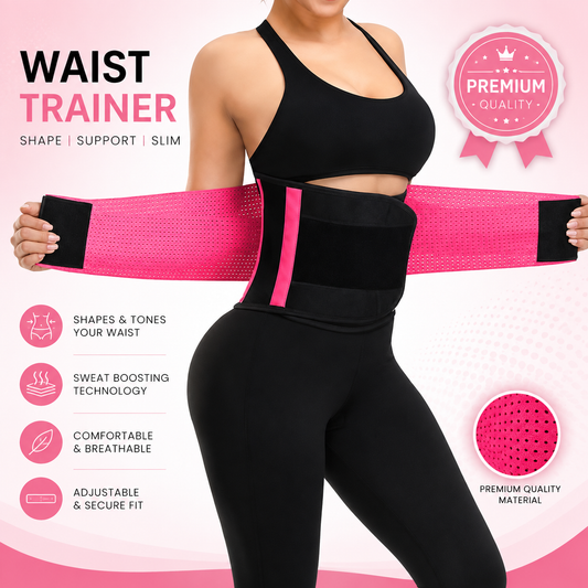 Adjustable Waist Trimmer Belt for Tummy Control & Daily Wear