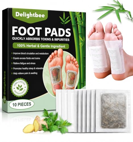 Deep Cleansing Foot Pads for Detox & Relaxation (Pack of 20)
