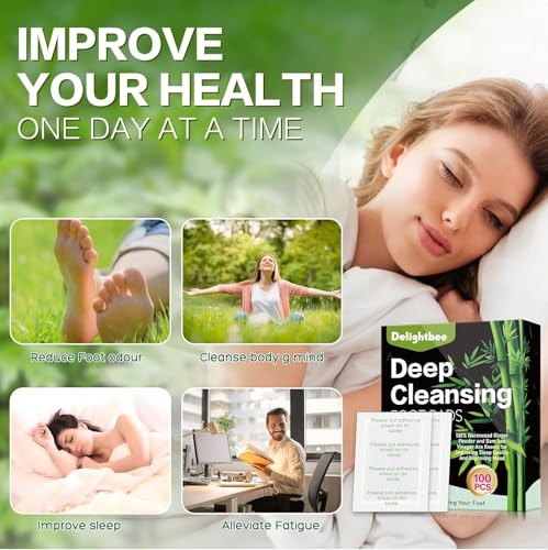 Deep Cleansing Foot Pads for Detox & Relaxation (Pack of 20)