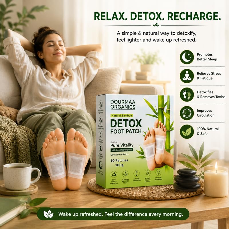Deep Cleansing Foot Pads for Detox & Relaxation (Pack of 20)